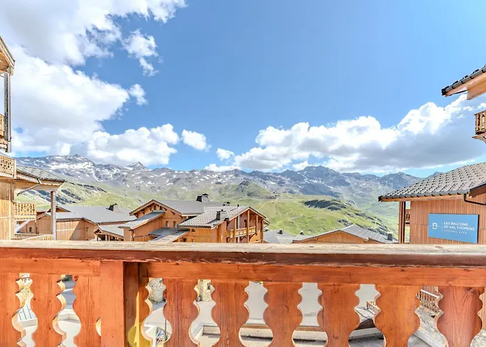 Alpine With Balcony Near The Slopes - Résidence Les Balcons De Appartement